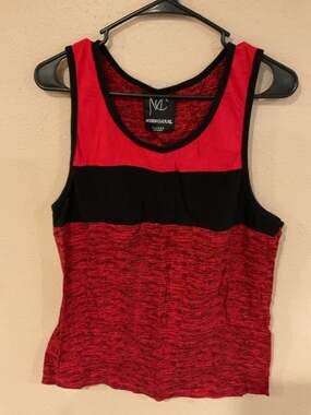 Modern Culture Men's Colorblock Space Dye Performance Tank Top